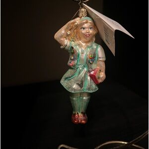 Christopher Radko Glass Merry Merits Christmas Ornament